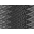 thumbnail image 1 of Ahgly Company Machine Washable Indoor Rectangle Transitional Charcoal Black Area Rugs, 2' x 3', 1 of 7