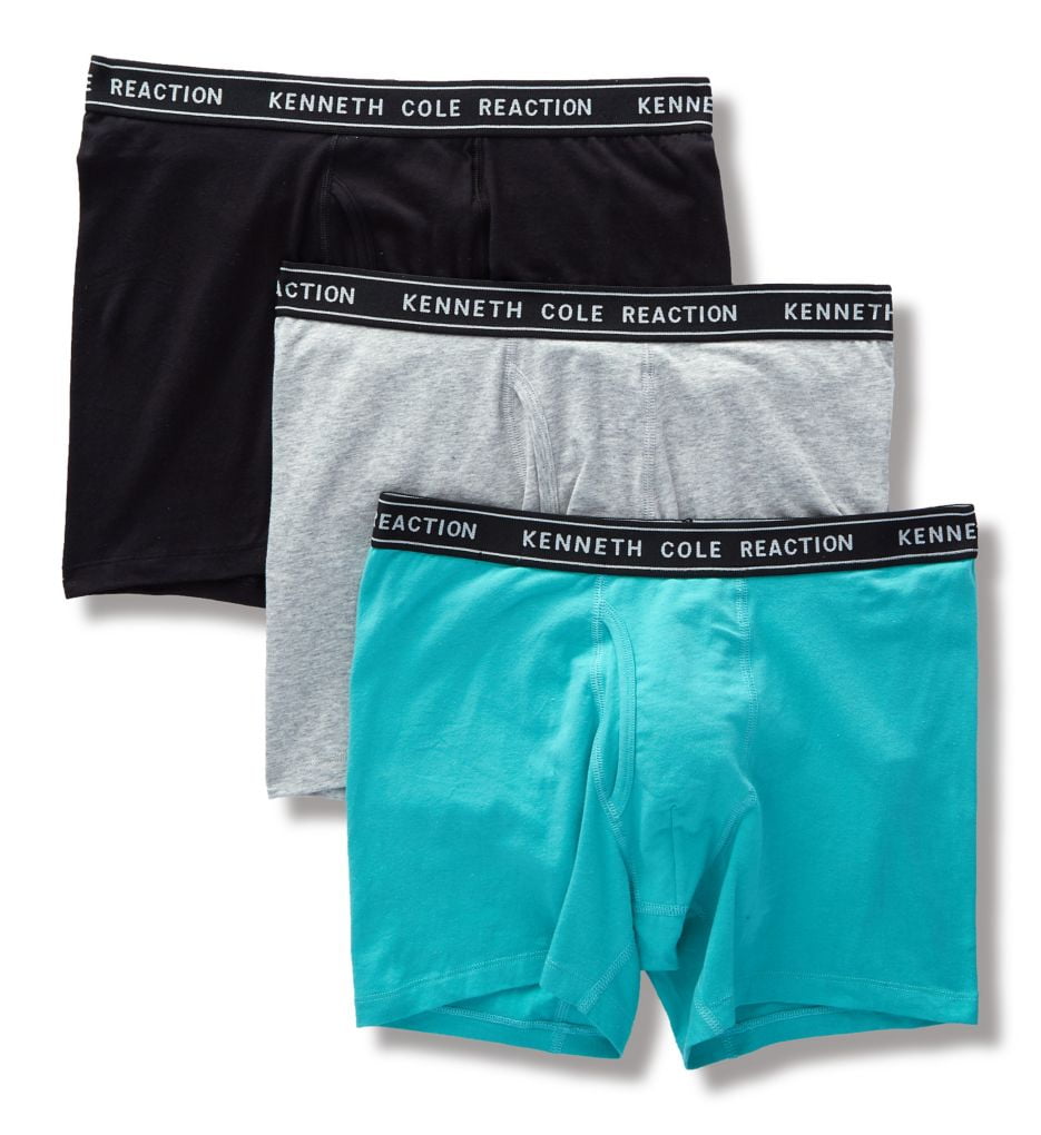 Men's Kenneth Cole Reaction REM8226 Cotton Stretch Boxer Briefs - 3 ...