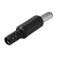 thumbnail image 3 of Adaptador de conector macho DC Uxcell 5.5mm x 2.1mm x 14mm para cable de alimentación negro 10 paquetes, 3 of 3