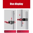 thumbnail image 1 of Clip de conector de paraguas Soporte fijo ajustable de pesca universal (gris) JShteea Para Estrenar, 1 of 8