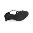thumbnail image 5 of BLISSFUL STEP Women's Rhines Ankle Strap Open Toe Stiletto Heels Sandals Black 9, 5 of 7