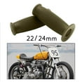 thumbnail image 3 of serony Paire Universel Moto Poignée de Main Guidon Vert Rétro 22 24MM, 3 of 8