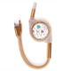thumbnail image 1 of Punch flor planta pintura Cable de carga telescópico múltiples USB tres en uno, 1 of 3
