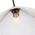 thumbnail image 4 of Artcraft Lighting Baltic Collection 1Light Pendant Black, 4 of 6