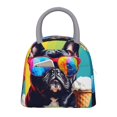 thumbnail image 1 of Balery Rainbow Bulldog Sunglasses Bolsa de Almuerzo para Mujeres, Caja de Almuerzo, Bolsa de Almuerzo Pequeña Impermeable, Tote de Almuerzo Reutilizable con Gran Capacidad, 1 of 6