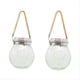 thumbnail image 1 of Luces Solares Colgantes para Exteriores, Luz Decorativa de Bola de Vidrio Agrietado, Iluminación Impermeable con Energía Solar A, 1 of 5