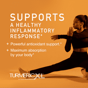 OmegaXL Powerful Joint and Muscle Support Supplement 60 Count (2 Pack) & TurmericXL Healthy Inflammatory Response Supplement (30 Count)