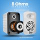 thumbnail image 5 of PyleUsa Bluetooth Indoor Outdoor Speakers Pair - 500 Watt Dual Waterproof 5.25” 2-Way Full Range Speaker System w/ 1/2” High Compliance Polymer Tweeter - Home, Boat,Deck, Patio, Poolside - PDWRBT56WT, 5 of 5