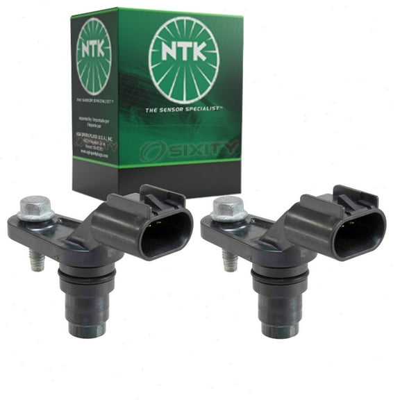 2 pc NTK Camshaft Position Sensors compatible with Chevrolet Equinox 2.4L L4 2010-2017