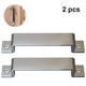 thumbnail image 2 of Whataatahia 2 piezas manija simple hardware puerta corredera puerta corredera manija de doble cara puerta de granero, 2 of 8
