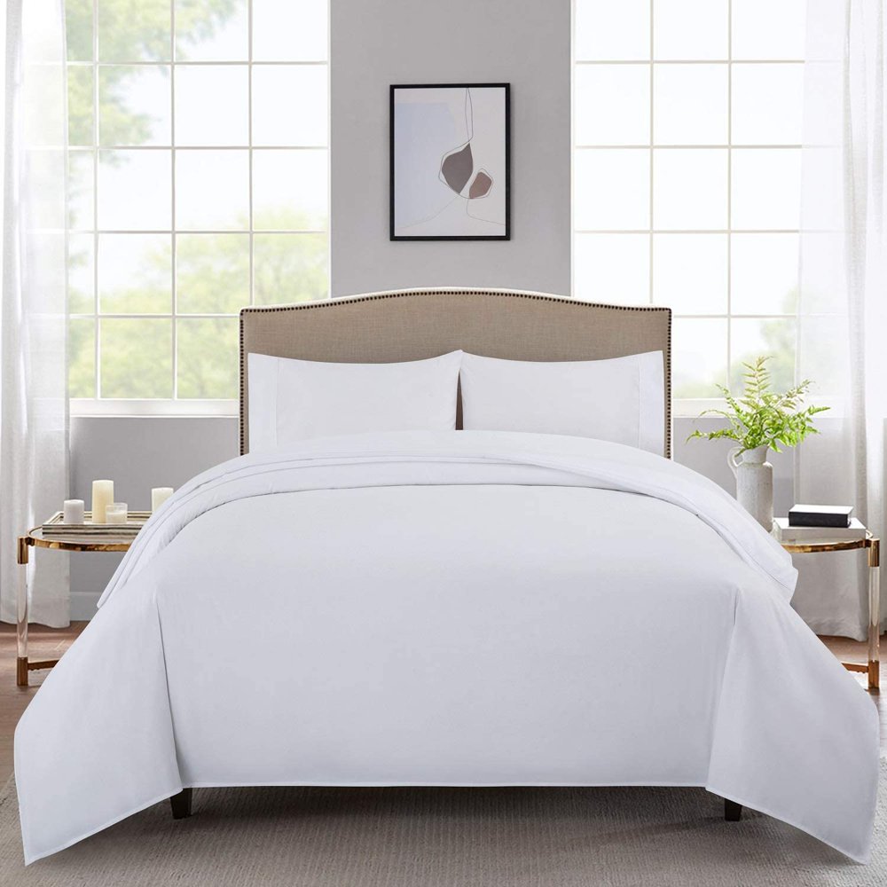 Full Bed Sheet Set, JOW Sheet Set for Full Bed, 4 Piece Comfort Bedroom