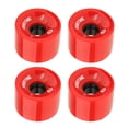 thumbnail image 4 of Ruedas de monopatín 4x Sunnimix Ruedas de skate 70x51mm PU 78A Rojo, 4 of 8