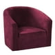thumbnail image 5 of Funda de sofá elástica de terciopelo para sillón, antideslizante, elástica y suave. vino rojo, 5 of 9