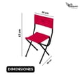 thumbnail image 3 of Silla Banquillo Tubulares Plegable de Lona para Camping/Pesca, 3 of 6