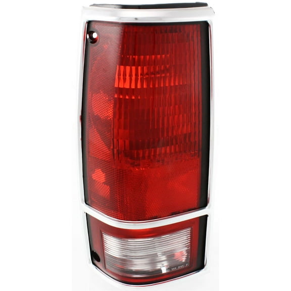 Tail Light Compatible With 1982-1993 Chevrolet S10 1991-1993 GMC Sonoma Left Driver