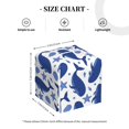 thumbnail image 3 of Goofa Whale Tissue Box Cover PVC Leather Tissue Holder Square Facial Tissue Case Facial Paper Organizer Dispenser for Bathroom, Vanity Countertop, 3 of 8