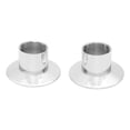 thumbnail image 1 of Chapetones Para Llave Rugo Metal Plata 6.3X3.5 Cm 2 Pz, 1 of 3