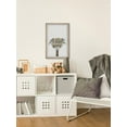 thumbnail image 3 of Marmont Hill Laid-Back Flower Crowned Llama Framed Wall Art, 8.00" x 1.50", 3 of 6