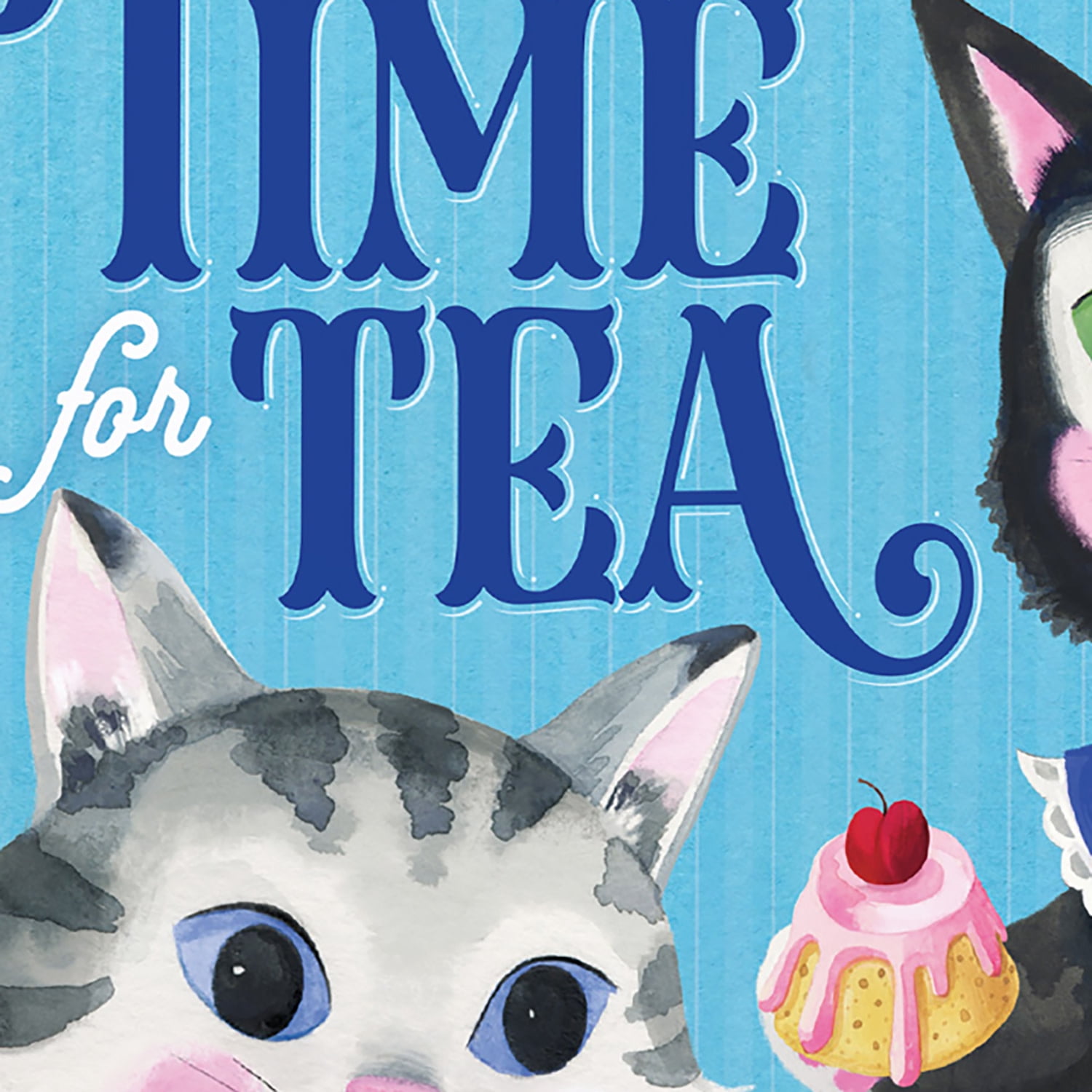 eeBoo Kitten's Time For Tea Spinner Game, Story Building Game, Ages 3+, 2-4 Players - Introduces Storytelling & Creative Thinking, 15 Minute Gameplay