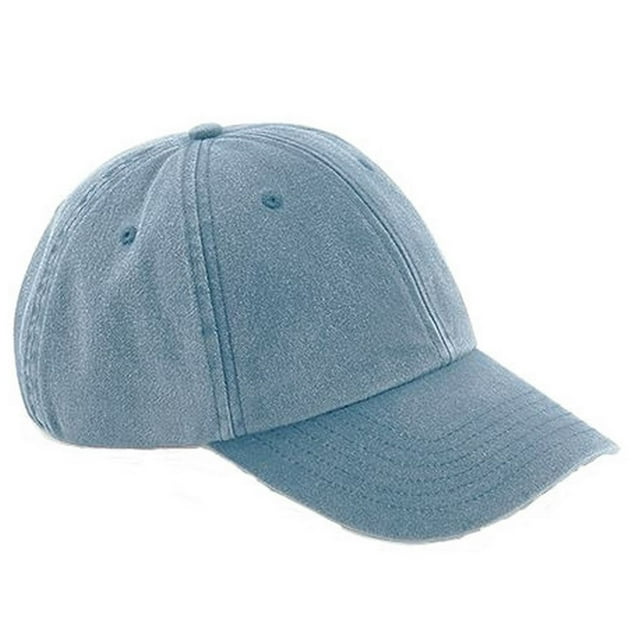 Beechfield Casquette Style Denim Vintage Profil Bas