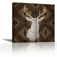 thumbnail image 1 of Precious Antlers I - Contemporary Fine Art Giclee on Canvas Gallery Wrap - wall décor - Art painting - 36 x 36 Inch - Ready to Hang, 1 of 2