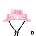 thumbnail image 1 of Sombreros tipo pescador para perros, gorra redonda para perros con orificio para la oreja, ajustable, para viajes al aire libre y para el sol, 1 of 7
