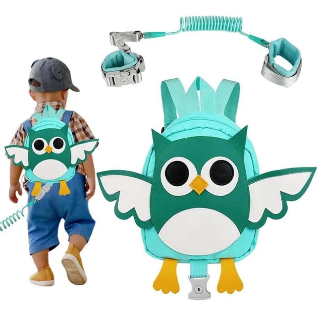Mochila de cuerda antipérdida Jadeshay para niños pequeños, compacta y liviana