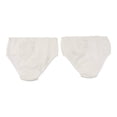 thumbnail image 2 of Pantaletas Baby Creysi para Niña Varios Modelos Blanco 2 Piezas Talla G, 2 of 4