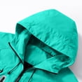 thumbnail image 6 of Men Jacket Windproof Water Plus Size Coat Casual Loose Fit Hooded for Fall Winter Hiking Camping Mountaineering Outdoor Wear, 6 of 8