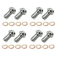 thumbnail image 1 of 8X Motorcycle Stainless Brake Banjo Bolt M10 x 1.0mm Caliper Master Cylinder, 1 of 5