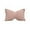 Pink, variant on Qiweii Bowknot Pillow Solid Color Throw Pillow Soft Cushion for Sofa Bed Living Room Bedroom Home Decor Comfortable Lumbar Support Pillow