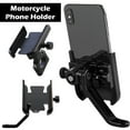 thumbnail image 2 of Blarkrus Outdoor Motorcycle Aluminum Alloy Shock-absorbing Mobile Phone Holder, 2 of 8
