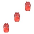 thumbnail image 3 of Methold Ropa para mascotas Vestido de algodón transpirable Estilo chino tradicional Ropa para mascotas Animales Cheongsam Disfraces de moda Rojo METRO 3piezas, 3 of 6