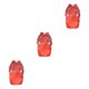 thumbnail image 3 of Greeniant Ropa para mascotas Vestidos con estampado vintage Faldas Ropa para mascotas Animales Cheongsam Disfraces de moda Moda para primavera Verano Rojo Rojo S 3piezas Greeniant CBP186934, 3 of 6