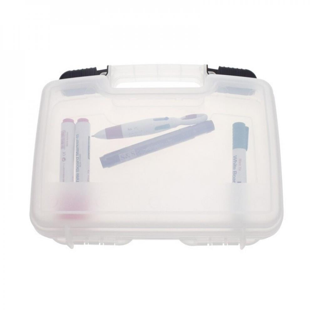4pcs Transparent Clear Tool box Electronic Component Healthy Safe storage box B 