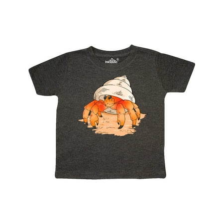 

Inktastic Cute Hermit Crab on Beach Gift Toddler Boy or Toddler Girl T-Shirt