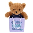 thumbnail image 2 of Bear Plush in Good Genes Gift Bag, Brown and Blue, Mother's Day by Way To Celebrate, 2 of 6