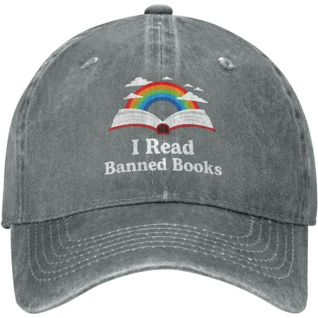 Chapeau « I Read Banned Books » pour Femmes, Chapeaux de Papa, Chapeaux Graphiques