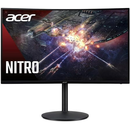 Restored Acer Nitro X2 31.5" FHD 240Hz Curved Widescreen VA Gaming Monitor (Refurbished)