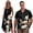Lotus, variant on Uorisanigo Green Leaf Couples' Outfits Husban and Wife Clothing Short Sleeve Shirt for Men Fashion Hawaiian Tops and Women's Tank Dress Flowy Beach Vacation Sundress