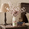 thumbnail image 2 of DAKIMOE Rustic Ceramic Vase, Decorative Flower Vase Farmhouse Decor for Home Living Room Bedroom Kitchen Office Shelf Decor,6 Inches, 2 of 7