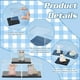 thumbnail image 4 of Vitrina para 12 minifiguras, caja de acrílico transparente de 6 x 5 x 5 cm con base negra, apilable, ideal para figuras de acción., 4 of 6