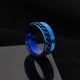 thumbnail image 1 of Nuevo anillo de pareja giratorio de acero inoxidable genial, cadena giratoria de alta calidad, anillos giratorios para mujer, hombre, joyería Punk, regalo de fiesta Tan Jianjun unisex, 1 of 2