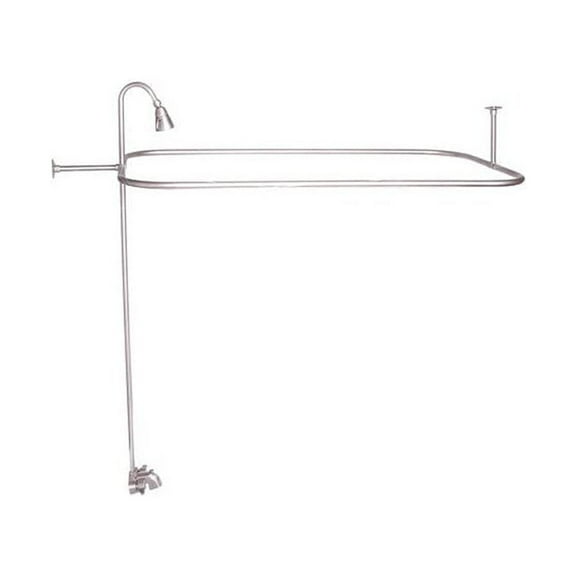 BarclayConverto Shower w/48" Rect Rod