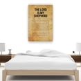 thumbnail image 4 of Bible Verse Psalm 23 Wall Art The Lord Is My Shepherd Poster Canvas Prints Home Decorations For Living Room Unframed 24×36 in, 4 of 5