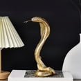 thumbnail image 4 of Resin Cobras Figurines Snake Statues Shelf Decors Accent Snake Decorative Objects Tabletop Centerpieces Home Decorations, 4 of 8