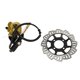 thumbnail image 4 of Rear Hydraulic Disc Brake Caliper Brake Master Cylinder Assembly with Brake Discs Set for CRF50 CRF70, 4 of 9
