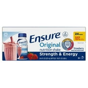 Ensure Original Strawberry Nutrition Shake, 24 pk./8 fl. oz.