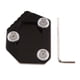 thumbnail image 5 of Soporte De Montaje Lateral Para Motocicleta CNC Soporte De licencia Para / X 2014 2015 Negro DYNWAVEMX Placa de extensión de pata de cabra, 5 of 7