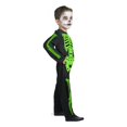 thumbnail image 2 of Disfraz Infantil Source Esqueleto Verde Talla 12-14 años Halloween, 2 of 4